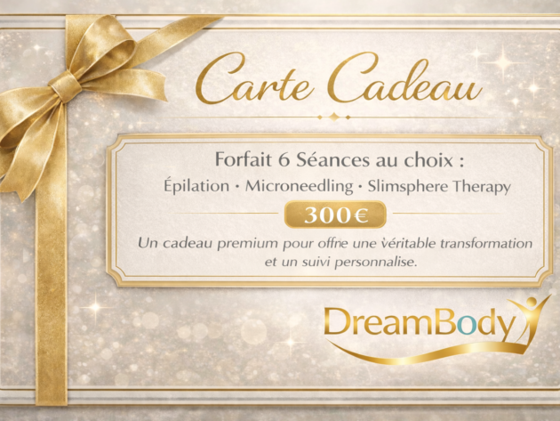 🎁Forfait 6 séances au choix