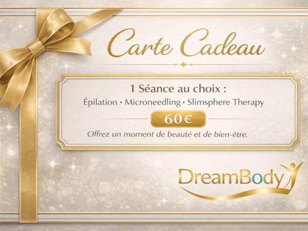 🎁Carte cadeau Epilation ou Microneedling ou Slimpsphere